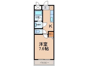 コート・ポラールの物件間取画像